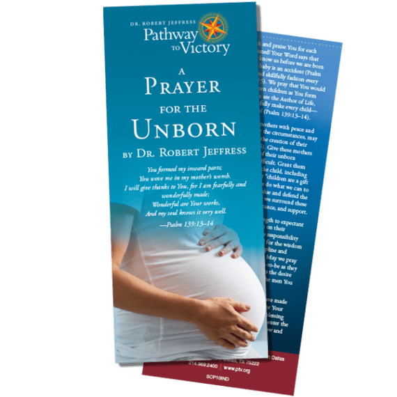 A Prayer For The Unborn Card from Dr. Robert Jeffress V1 ...
